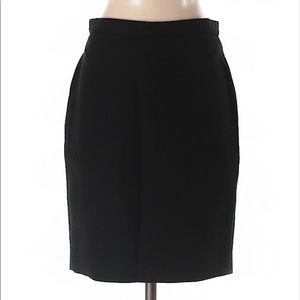 Black pencil skirt